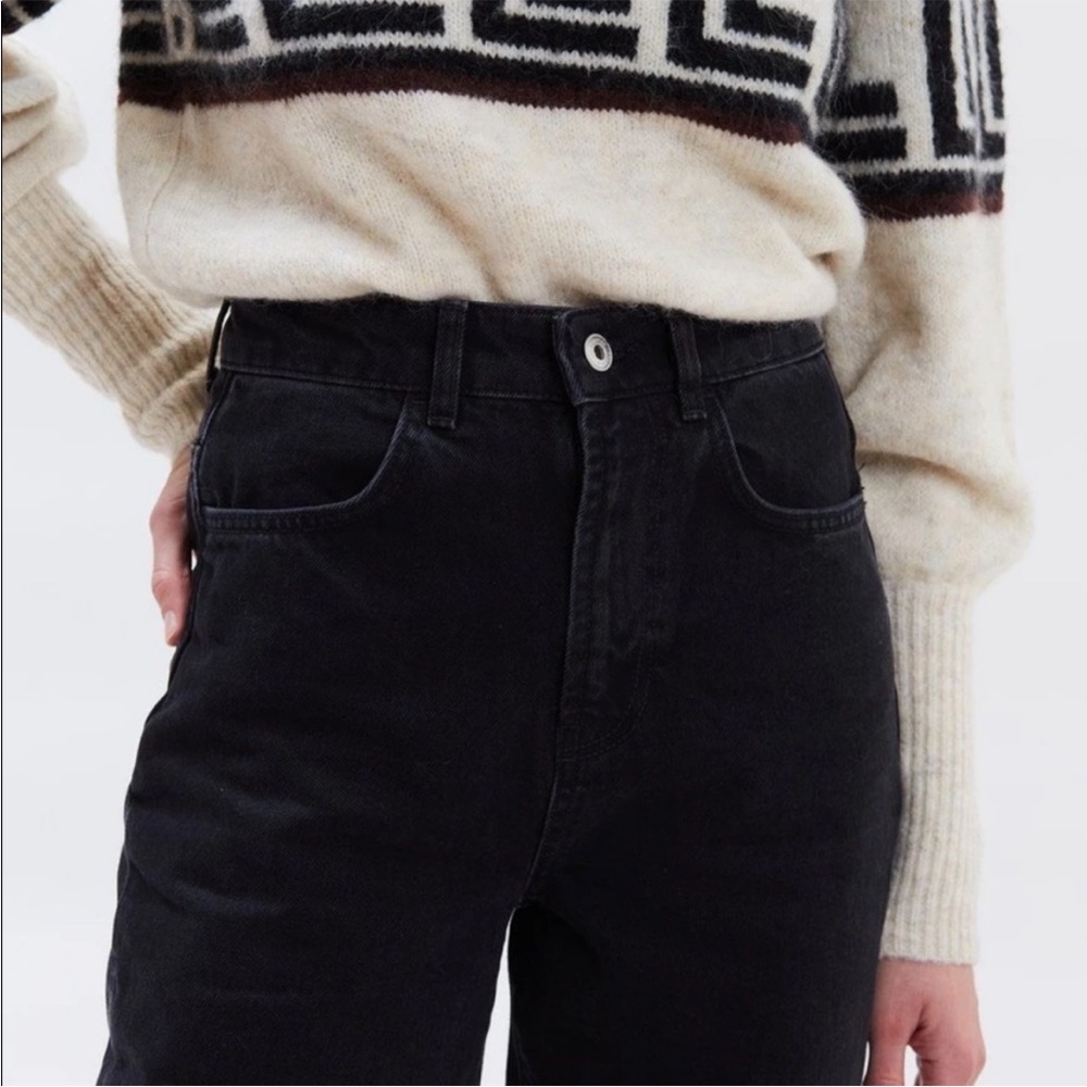 NWT Les Coyotes de Paris Black High-Waisted Women Jeans